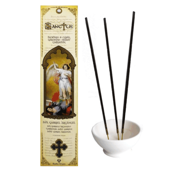 Inciensos Radhe Shyam de la colección Sanctus, (Religiosos ) elaborados con productos naturales y exclusivos TE ENCANTARAN por su Calidad y su Aroma.