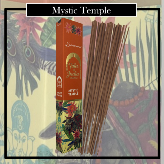 Incienso Masala Hari Darshan Tales of India, especial por su CALIDAD, por su desarrollo aromático y sus propiedades naturales. TÉ SORPRENDERAN.